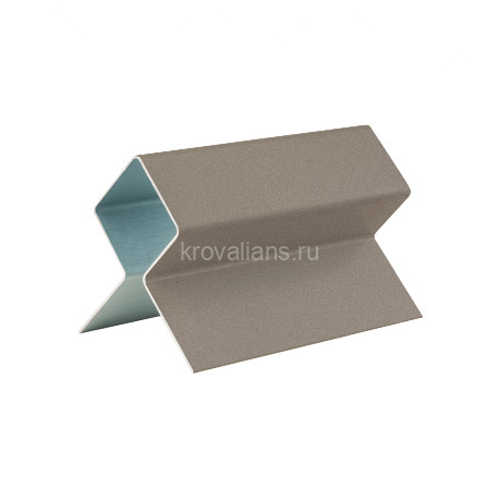 Внешний угловой профиль Cedral (Кедрал) Click L=3M алюминиевый C14 /1 шт/