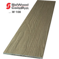 SidWood, хризотилцементный сайдинг 3000х100х8 мм доборная 0,3м2 W-108