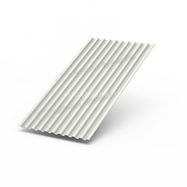 Профилированный лист Металл Профиль С-21х1000-B (ПЭ-01-9010-0,45) /1 кв.м./ Профилированный лист Металл Профиль С-21х1000-B (ПЭ-01-9010-0,45) /1 кв.м./