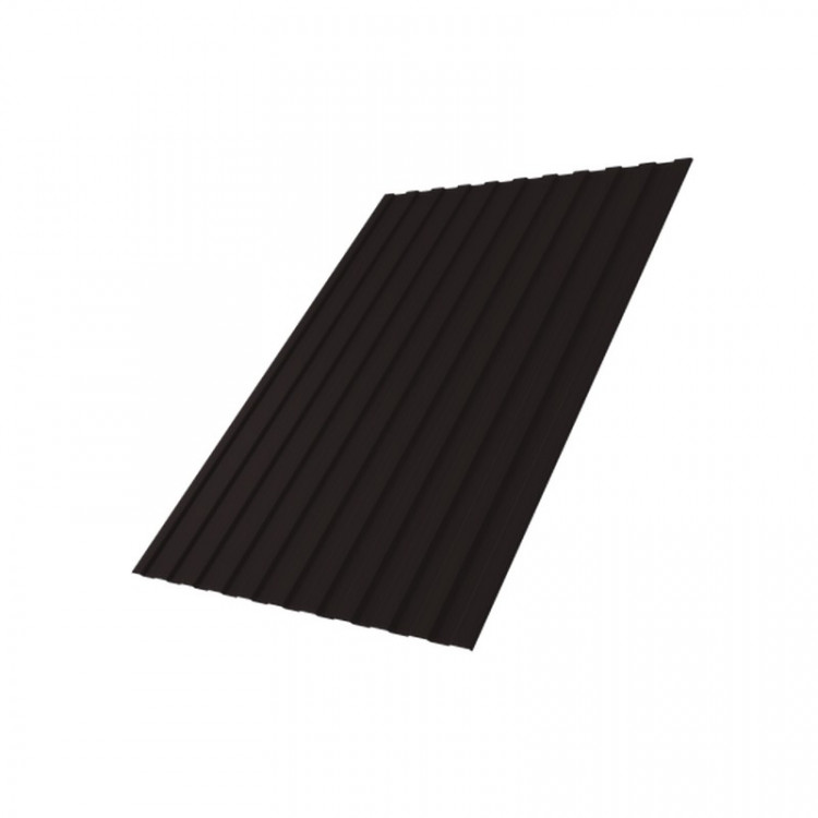 Профнастил С8А 0,5 Satin Мatt RAL 9005 черный Профнастил С8А 0,5 Satin Мatt RAL 9005 черный