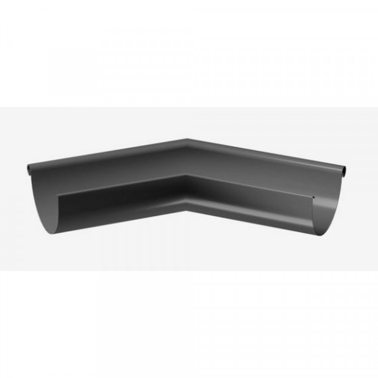 Docke STAL PREMIUM MATT 125/90 мм Угол внешний  135 гр Графит RAL7024 4шт/упак