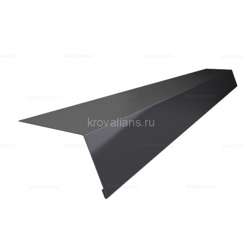 Карнизная планка RUUKKI (Руукки) 2м Classic C Green Coat Pural BT Matt 0,5 мм (RR23) /1 шт/