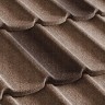 Композитная черепица Metrotile (Метротайл) MetroMistral (Цедар-браун) /лист/