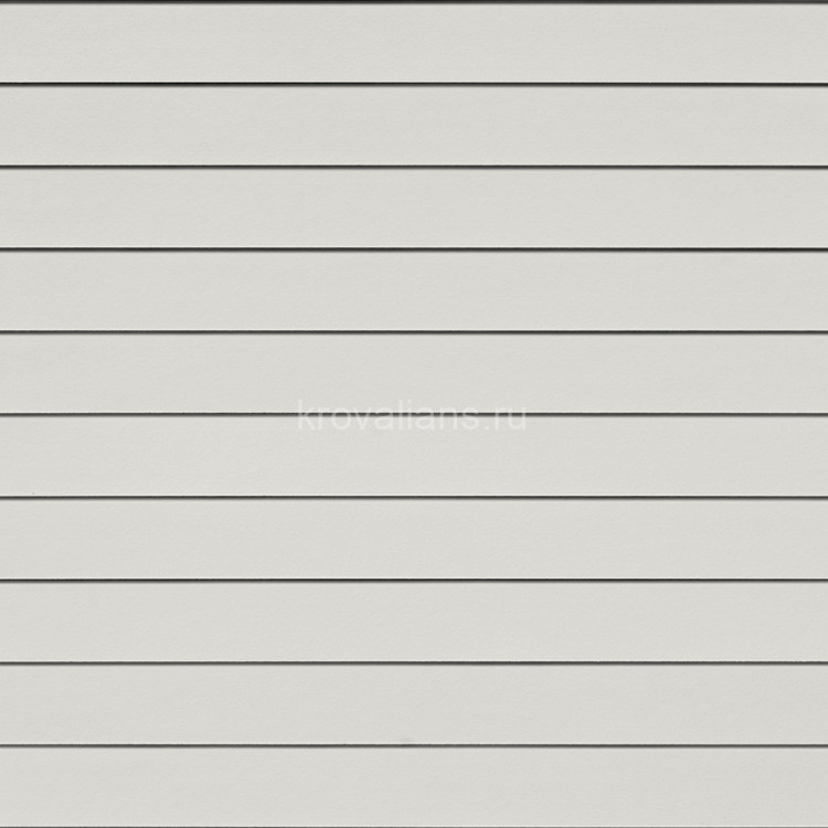 Фиброцементный сайдинг Cedral (Кедрал) Smooth 3600x190x10 mm C01 Белый минерал /1 шт/
