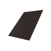 Профнастил С8А 0,5 Satin RR 32 темно-коричневый
