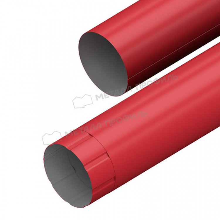 Труба водосточная МЕТАЛЛ ПРОФИЛЬ ПРОЕКТ D150х1000 Ral 3011 Труба водосточная МЕТАЛЛ ПРОФИЛЬ ПРОЕКТ D150х1000 Ral 3011