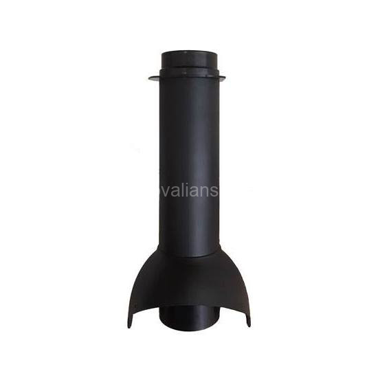 Выход канализации Krovent Pipe-VT 110 черный
