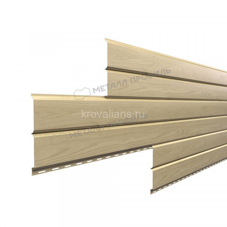 Софит МеталлПрофиль Lбрус-15х240 (ECOSTEEL-01-Клен-0.5) /1 шт/