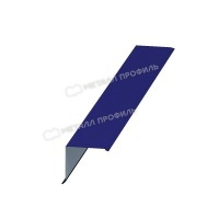 МеталлПрофиль Планка торцевая 135х145х2000 NormanMP (Полиэстер-01-5002-0.5) /1 шт/
