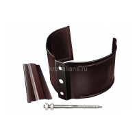 GL 150/100 Кронштейн трубы на кирпич RAL8017