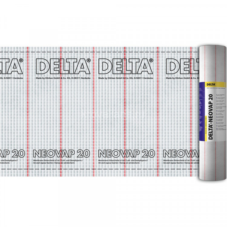 Delta-Neovap 20 армированная пароизоляционная пленка