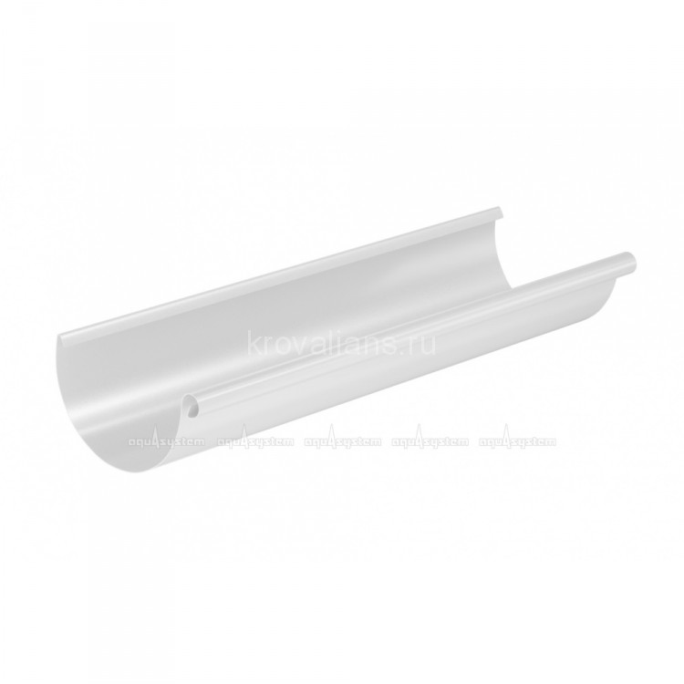 Желоб 3м Aquasystem (Аквасистем) PU 125/90 (RR20) /1 шт/