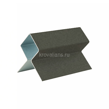 Внешний симметричный угловой профиль Cedral (Кедрал) (L=3м, Алюм.) С53 /1 шт/