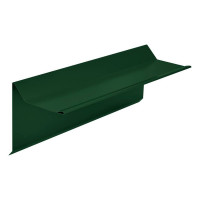 Торцевая планка для ГЧ 90х20х78 L=2м РЕ RAL 6005 (Фартук S5 new) /1 шт/