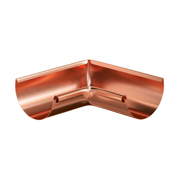 AS CU 150/100 Угол желоба 90 внутренний Медь AS CU 150/100 Угол желоба 90 внутренний Медь