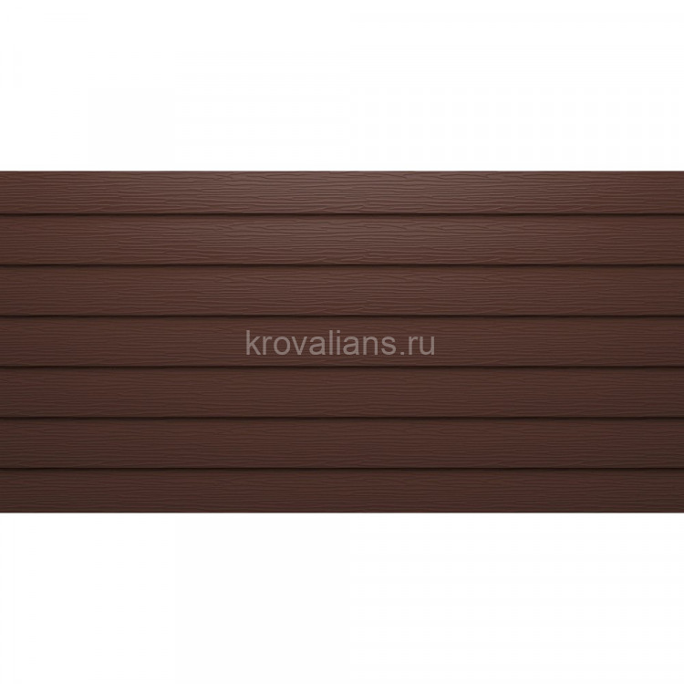Сайдинг Aquasystem (Аквасистем) Скандинавская доска узкая ПЭ (Zn275) RAL 8017 /1 шт/