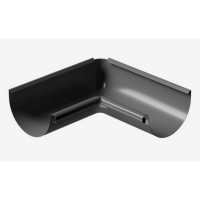 Docke STAL PREMIUM MATT 125/90 мм Угол внутренний  90 гр Графит RAL7024 8шт/упак