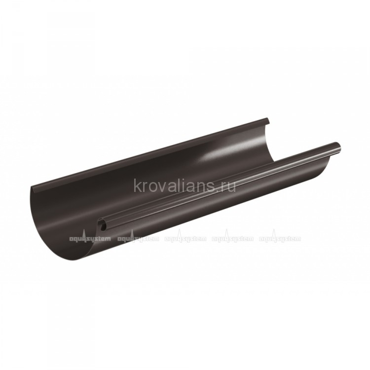 Желоб 3м Aquasystem (Аквасистем) PU 125/90 (RR 32) /1 шт/