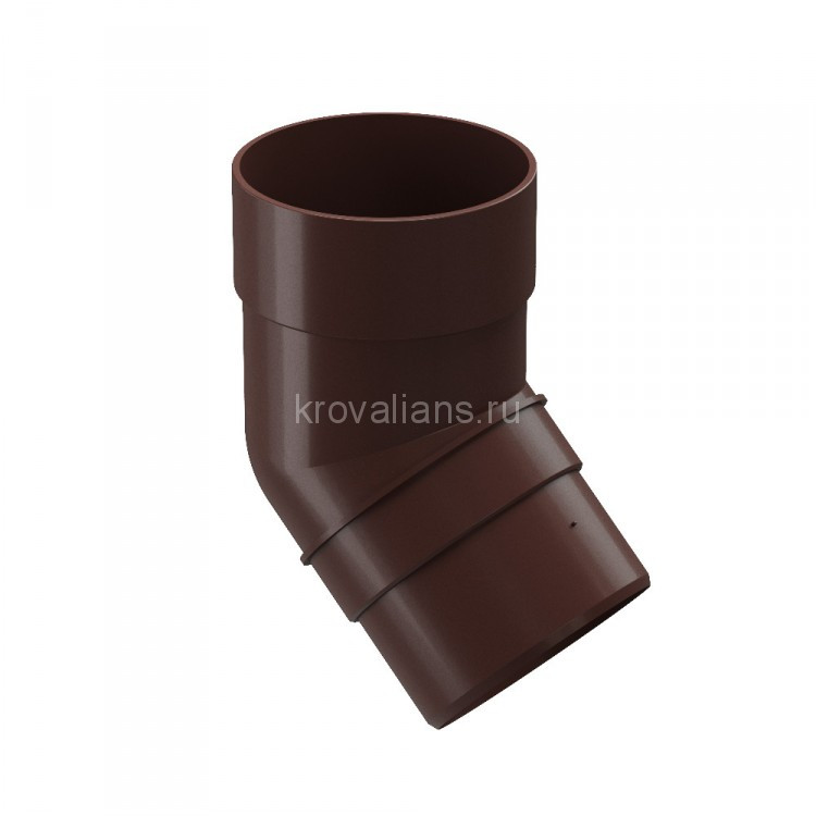 Docke PREMIUM 120/85 мм Колено 45 гр Шоколад