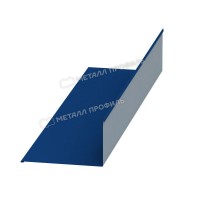 МеталлПрофиль Планка примыкания верхняя 250х147х2000 NormanMP (Полиэстер-01-5005-0.5) /1 шт/