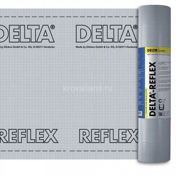 НЕ ИСПОЛЬЗОВАТЬ Delta-Reflex пленка с алюминиевым рефлексным слоем