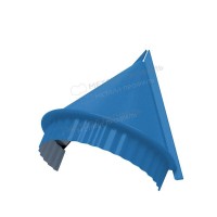 МеталлПрофиль Заглушка конька круглого конусная NormanMP (Полиэстер-01-5015-0.5) /1 шт/