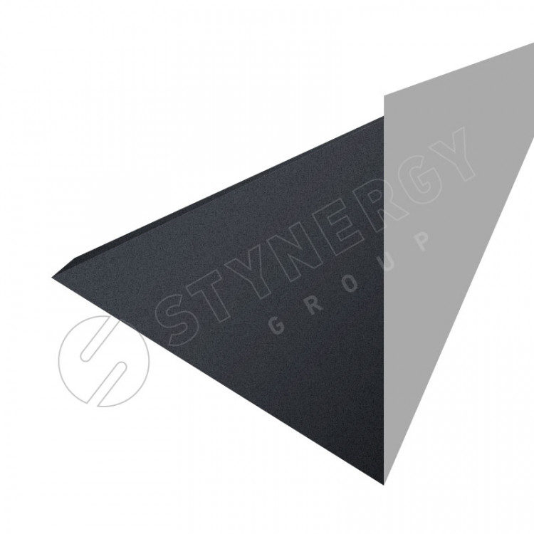 Планка для верхнего примыкания к трубе 2000 Фальц Stynergy (GRAPHITE45-7024-0.45) Планка для верхнего примыкания к трубе 2000 Фальц Stynergy (GRAPHITE45-7024-0.45)