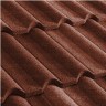 Композитная черепица Metrotile (Метротайл) Gallo (Кирпичный) /лист/