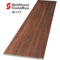 SidWood, хризотилцементный сайдинг 3000х100х8 мм доборная 0,3м2 W-117