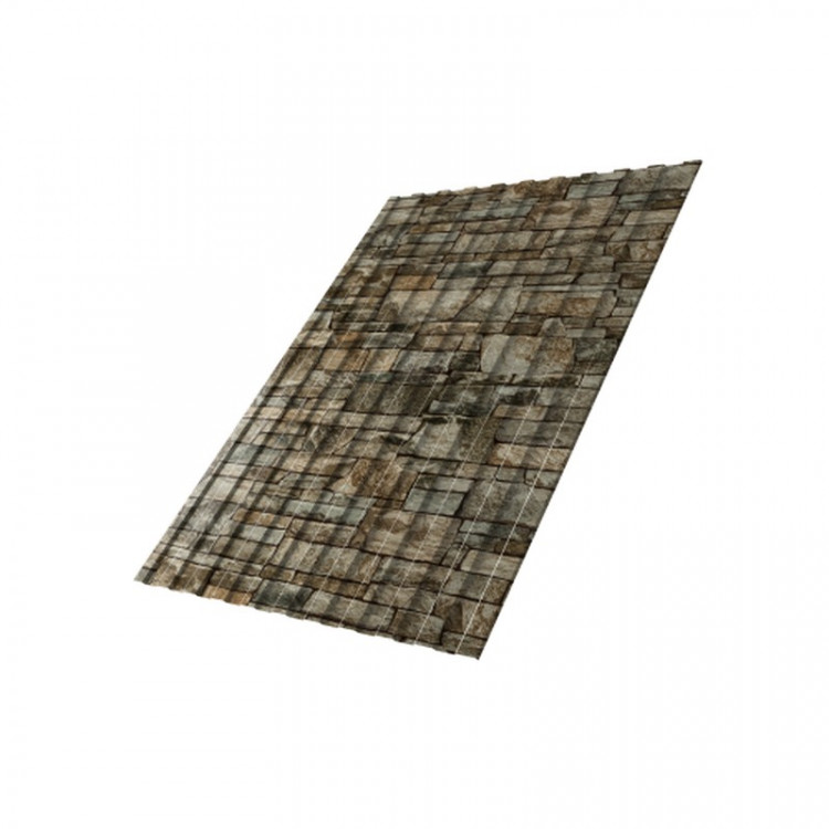 Профнастил С8А 0,45 Print Twincolor с пленкой Fine Stone Профнастил С8А 0,45 Print Twincolor с пленкой Fine Stone