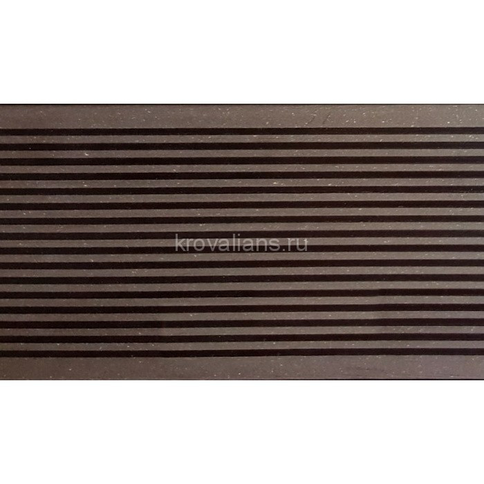 Террасная доска из ДПК Darvolex шовная (Богария) 23,5 * 145 (150) * 6000 мм