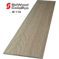 SidWood, хризотилцементный сайдинг 3000х100х8 мм доборная 0,3м2 W-118
