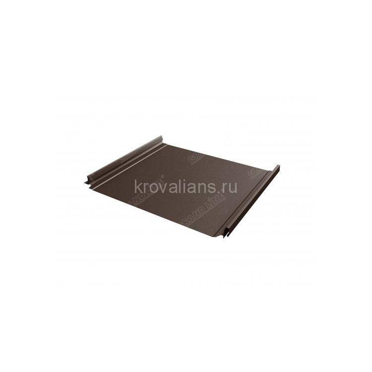 Фальцевая кровля Grand Line (Гранд Лайн) Кликфальц Pro 0,5 Quarzit (RR 32) 1 кв.м.