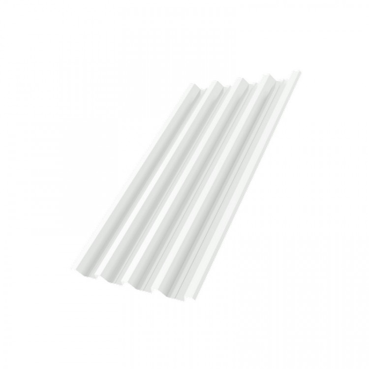 Профнастил Обнинск H60R Grand Line 0,5 Satin RAL 9003 сигнальный белый