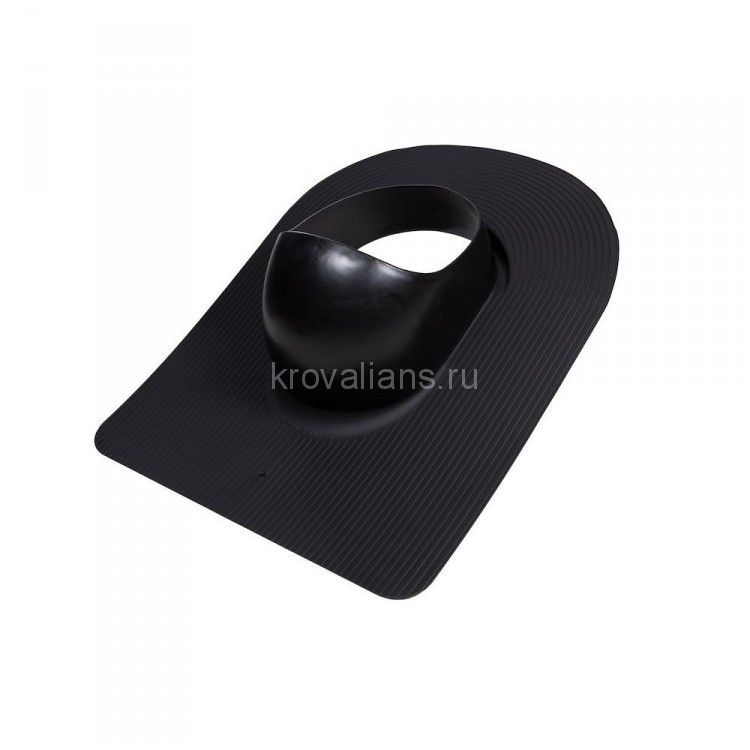 Vilpe (Вилпе) Проходной элемент для битумной кровли XL - HUOPA (Черный) /1 шт/