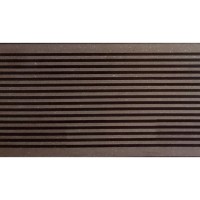 Террасная доска из ДПК Darvolex шовная (Богария) 23,5 * 145 (150) * 6000 мм Венге