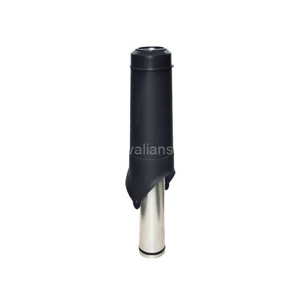 Выход вентиляции Krovent Pipe-VT 125/700 is черный