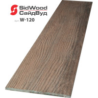 SidWood, хризотилцементный сайдинг 3000х100х8 мм доборная 0,3м2 W-120