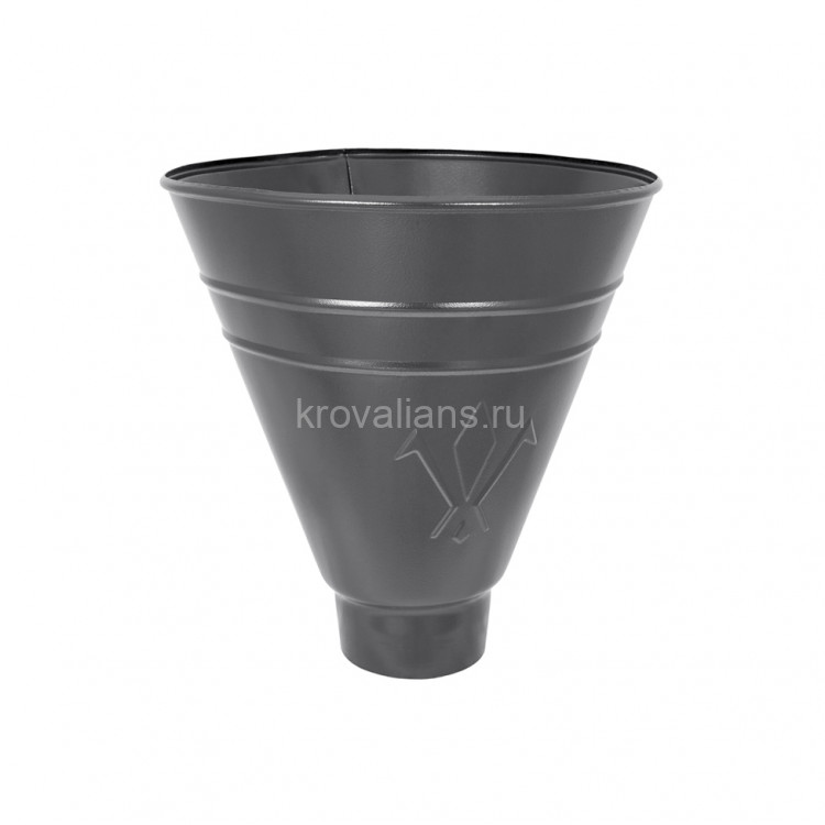 AS PU 125/90 Воронка водосборная круглая, 1 шт/уп., RR-23