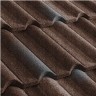 Композитная черепица Metrotile (Метротайл) Gallo (Кофейно-Серый) /лист/