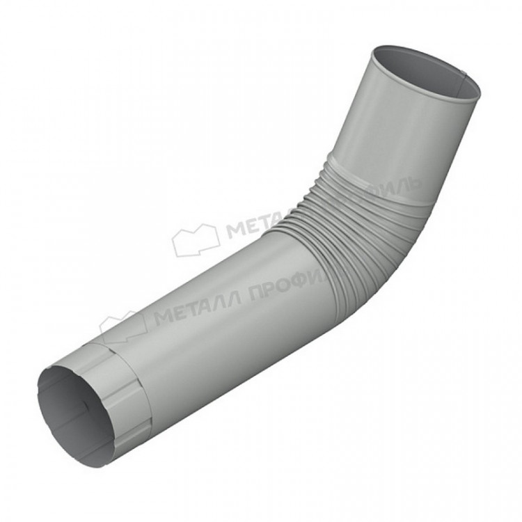 Колено трубы МЕТАЛЛ ПРОФИЛЬ ПРОЕКТ D150 Ral 9003