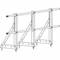 Ограждение ROOFsystems ECONOM d-25 (круг) H-600/3,0м универ ТУ RAL8017