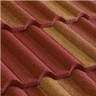 Композитная черепица Metrotile (Метротайл) Gallo (Красно-Желтый) /лист/