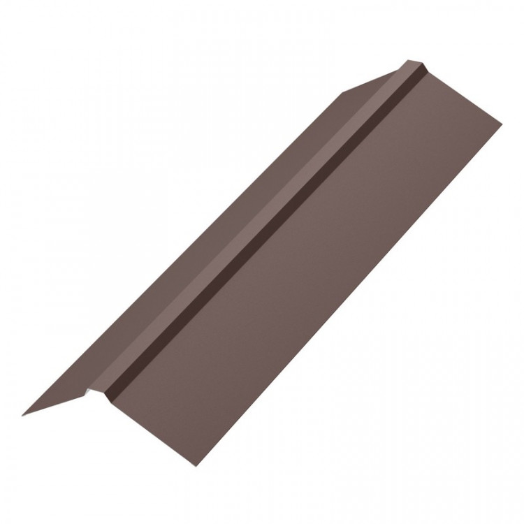 Конек плоский 160х30х160х2000 PU Matt Rooftop Кашемир 0,5 мм Zn275 RR32