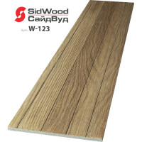 SidWood, хризотилцементный сайдинг 3000х100х8 мм доборная 0,3м2 W-123