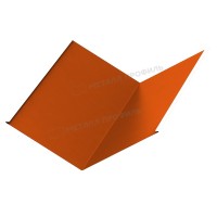 МеталлПрофиль Планка ендовы нижняя 298х298х2000 (Полиэстер-01-2004-0.45) /1 шт/
