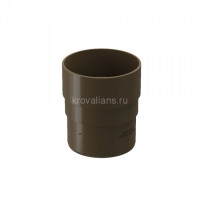 Docke PREMIUM 120/85 мм Муфта трубы соединительная Каштан 63шт./уп.