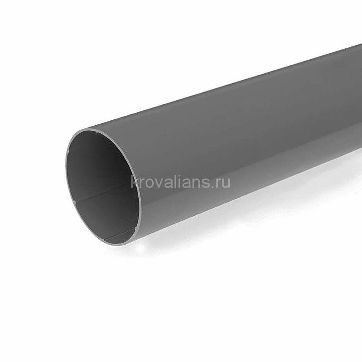 75 BRYZA Труба водосточная 63мм 3м графит