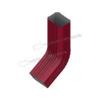 Колено трубы МЕТАЛЛ ПРОФИЛЬ БЮДЖЕТ 76х102 Ral 3005