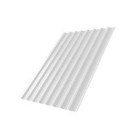 Профнастил С20В 0,5 Satin RAL 9003 сигнальный белый